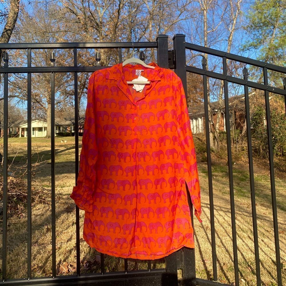 Sheridan French Elephant Tunic Dress